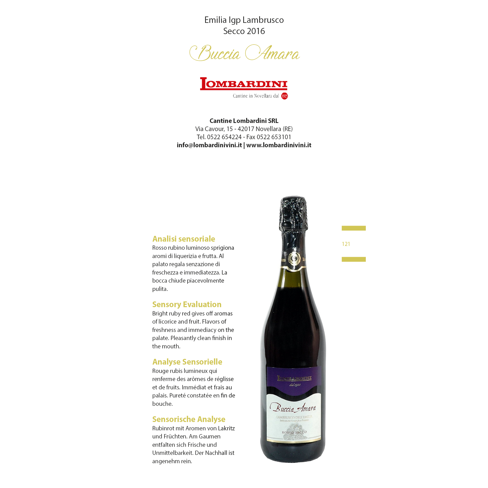 Concorso Enologico Terre di Lambrusco - Lombardini Vini Concorso Enologico Terre di Lambrusco - Lombardini Vini